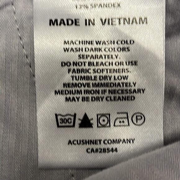 FootJoy Gray Button and Zip Golf Pants- W33/L/32 - Picture 8 of 8